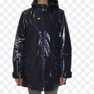 Lacoste Navy Rain Coat - Pre-owned